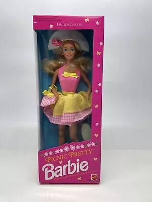 Buy 1992 Barbie, Picnic Pretty Made In Malaysia NRFB • 149.88£