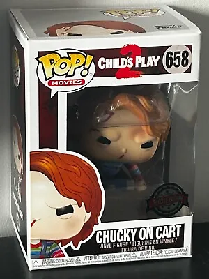 Buy Child's Play 2 Funko Pop! Vinyl Figure Chucky On Cart #658 • 21.99£