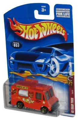 Buy Hot Wheels Ice Cream Truck (2002) Orange Toy Truck #057 • 10.94£