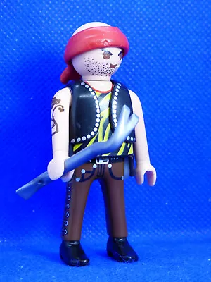 Buy Playmobil PU-20 Man Figure City Action Thief Burglar Crowbar Police • 2.99£