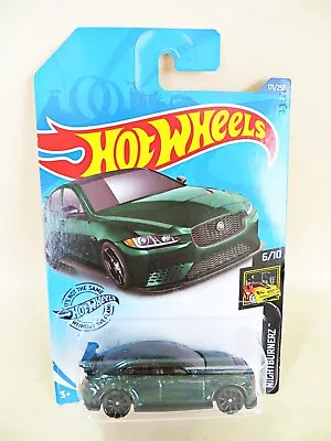 Buy Hot Wheels 171 'jaguar Xe Sv Project 8' Green. Moc/mib/carded/long Card • 2.99£