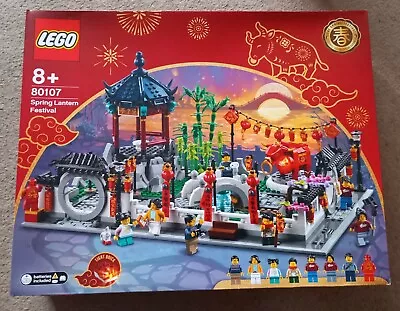 Buy LEGO Seasonal: Spring Lantern Festival (80107) New & Sealed Retired  • 115£