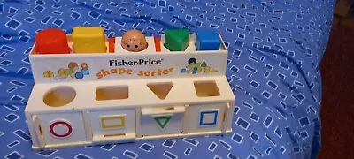 Buy Fisher Price Shape Sorter 1974 In Good Condition. • 7£