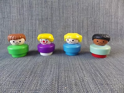 Buy Vintage Fisher Price Chunky Play Family Little People Figures X 4 • 5£