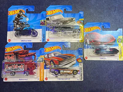 Buy Hotwheels TREASURE HUNT Cars X4 Brand New On Short Card Plus Coupe Clip • 13£