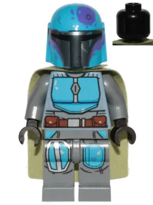 Buy Lego Mandalorian Tribe Warrior Dark Azure Minifigure Star Wars - Sw1080 - 75267 • 5.75£