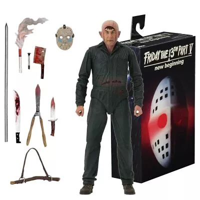 Buy NECA Friday The 13th Part 5 Ultimate Jason Roy Burns 7  Action Figure Model Toy • 34.49£