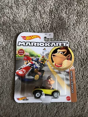 Buy Donkey Kong Sports Coupe Kart Hot Wheels Mario Kart - Brand New & Sealed • 15.98£