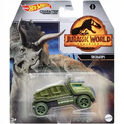 Buy Hot Wheels Jurassic World Dominion Triceratops   Character Cars • 6.50£