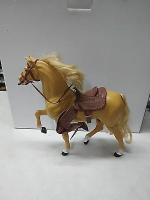 Buy Vintage 1980 Mattel Barbie Doll Horse Dallas W/ Saddle Collector Toy  • 14.44£