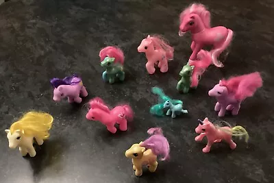 Buy Bundle Of 11 Little Ponies Including A Unicorn In The Style Of My Little Pony • 5£