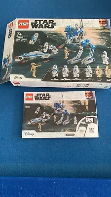 Buy LEGO Star Wars: 501st Legion Clone Troopers (75280).Box And Instructions Only. • 3.95£