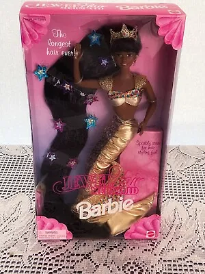 Buy RARE NRFB VTG Mattel 1995 African American Jewel Hair Mermaid Barbie, BROOKLYN • 307.12£