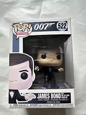 Buy Funko Pop! Movies 007 - James Bond From The Spy Who Loved Me Vinyl Figure #522 • 12.50£