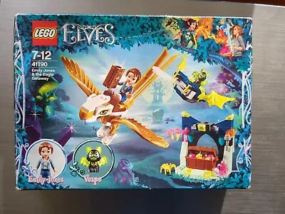 Buy LEGO Elves: Emily Jones & The Eagle Getaway (41190) Complete With Original Box  • 14.99£