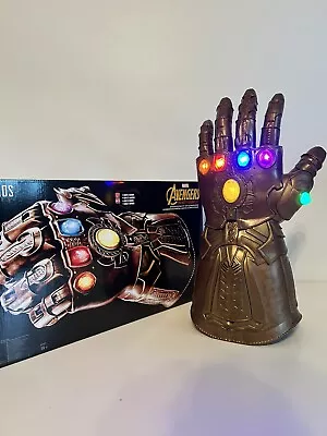 Buy 2017 Hasbro Avengers 50cm Infinity Gauntlet Thanos Light Electronic Articulated • 79.99£