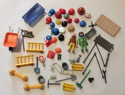 Buy Playmobil Lots Of Construction Items And Two Figures • 6£