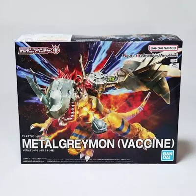 Buy Digimon MetalGreymon Vaccine Anime Plastic Model Kit Figure-rise Amp Bandai NIB • 87.07£