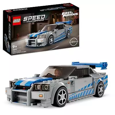 Buy LEGO SPEED CHAMPIONS: 2 Fast 2 Furious Nissan Skyline GT-R (R34) Set 76917 • 21.99£