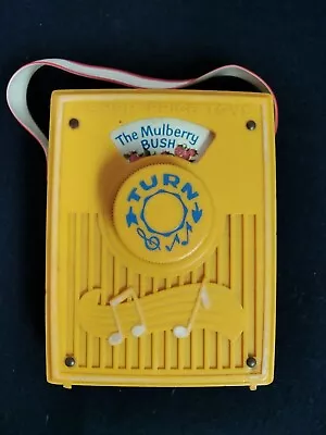 Buy Vintage Fisher Price Music Box Pocket Radio Plays The Mulberry Bush • 4.99£