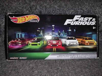 Buy 2019 Hot Wheels Premium Fast And Furious ORIGINAL **BOX Only ** No Cars Included • 7£