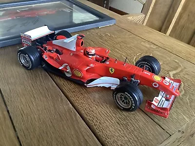 Buy 1/18 Hot Wheels Ferrari F2004 Michael Schumacher - Piece Missing. • 20£