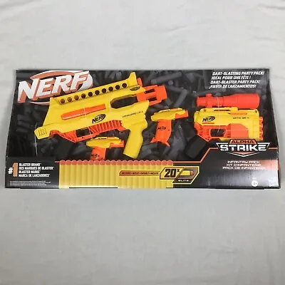Buy Nerf Alpha Strike Infantry Pack With 4 Blasters 20 Darts New & Sealed In Box • 23.49£