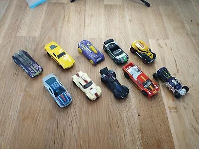 Buy Hot Wheels Bundle Job Lot Of 10 Diecast Toy Cars Fairlady 2000 Ford Mustang  • 13.99£