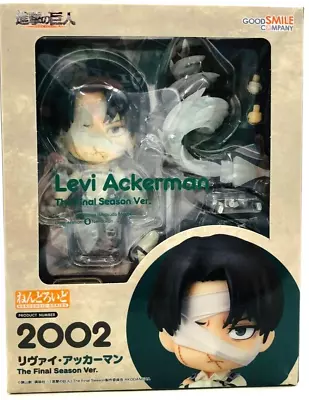 Buy Attack On Titan Nendoroid Action Figure Statue 2002 Levi Ackerman Toy Goods JP • 123.36£