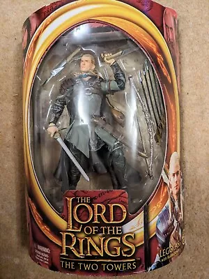 Buy The Lord Of The Rings The Two Towers HELM'S DEEP LEGOLAS ToyBiz Action Figure • 22.99£