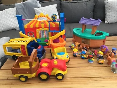 Buy Fisher-Price Little People Noah's Ark Playset Bundle Lot + Figures + Vehicles  • 49.95£