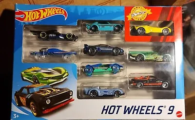 Buy Mattel Hot Wheels Car Assortment 9 Pack • 10£
