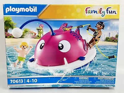 Buy Playmobil 70613 Family Fun Swimming Island Toy Figures - 24 Pcs (Age 4-10) • 9.99£