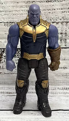 Buy Thanos Marvel  Avengers Titan Hero 12 Inch Figure With FX Slot Hasbro 2017 • 6.25£