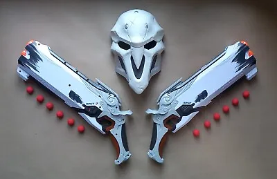 Buy Nerf Rival Overwatch Reaper Set. Mask + Blasters + 12x Overwatch Rival Ammo  • 65£