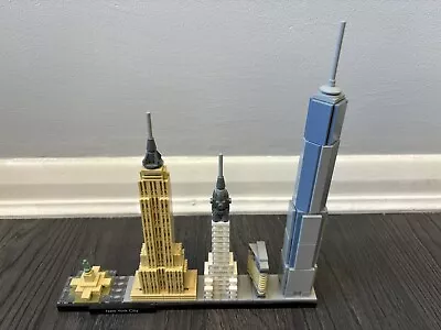Buy Lego Architecture: New York City Skyline (21028) Complete No Box/instructions. • 17.50£