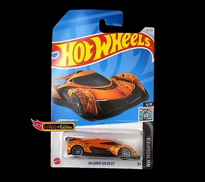 Buy Hot Wheels McLAREN SOLUS GT HW MODIFIED H CASE 2024 • 2.99£