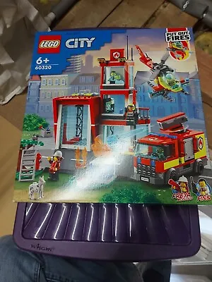 Buy LEGO CITY: Fire Station (60320) PLUS 2 FREE GIFTS • 60£