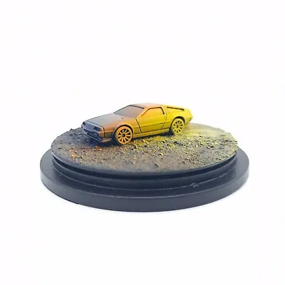 Buy Hot Wheels Delorean Diorama 1:64 Painted. Retro.  • 49.99£