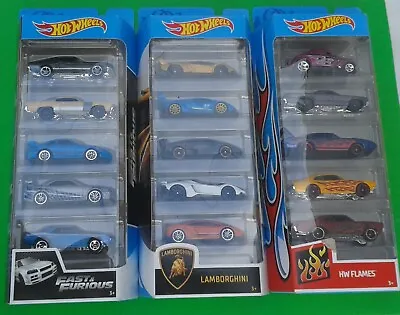 Buy 2020 Hot Wheels Car 5 Pack - (Choose The One You Want) • 12.49£