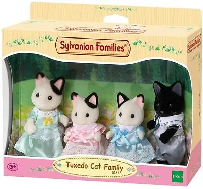 Buy Sylvanian Families Tuxedo Cat Family • 31.15£