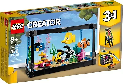 Buy LEGO 31122 Creator 3in1 Fish Tank - Brand New In Sealed Box - Retired Set • 64.99£