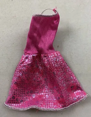 Buy Barbie Glitz Pink Doll Dress Clothing Outfit BCN35 T7580 Mattel 2018 Pink Dress • 3.03£