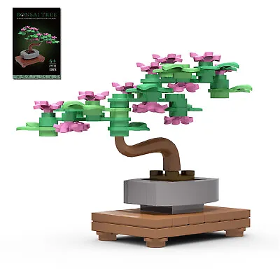 Buy Tiny Bonsai Tree Model Building Blocks Toy 54 Pieces Collection With Gift Box • 10.74£