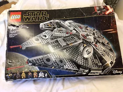 Buy Lego Disney Star Wars Large Millenium Falcon 75257 Brand New,  DAMAGED Box • 120£