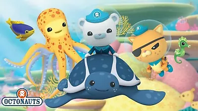 Buy Fisher-Price Moose Mattel Octonauts Sea Creatures Toys Action Figures • 4£