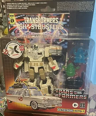 Buy Hasbro Transformers  X Ghostbusters Ectotron Ecto-1 Action Figure In Stock • 21£