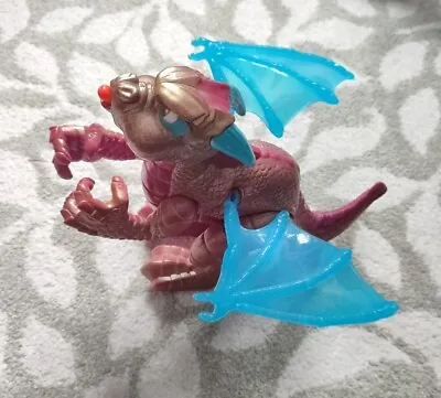 Buy Vintage Fisher Price 1998 Great Adventures Fire Breathing Dragon Action Figure  • 8.95£