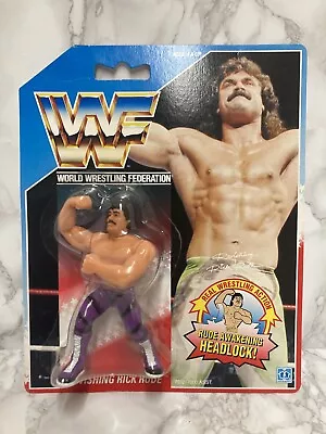Buy WWF Hasbro Ravishing Rick Rude Moc Series 1 S1 Rare Hard To Find • 195£