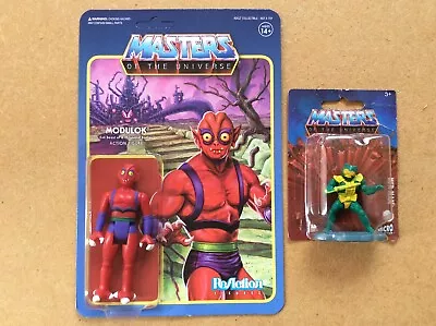 Buy Super7 Reaction Masters Of The Universe Modulok 3.75” Figure FREE Mini Mer-Man! • 14.99£